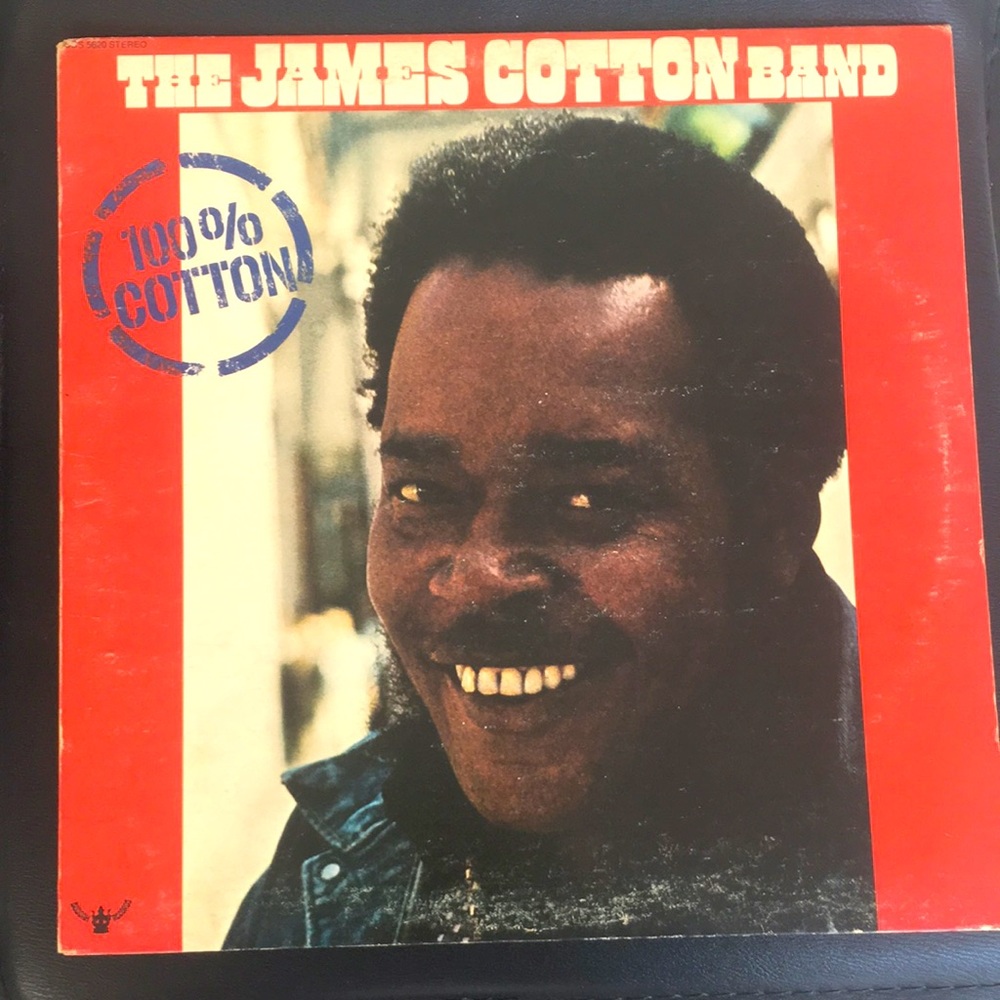 James Cotton 100% Cotton 1974 ORIGINAL Vinyl BDS 5620